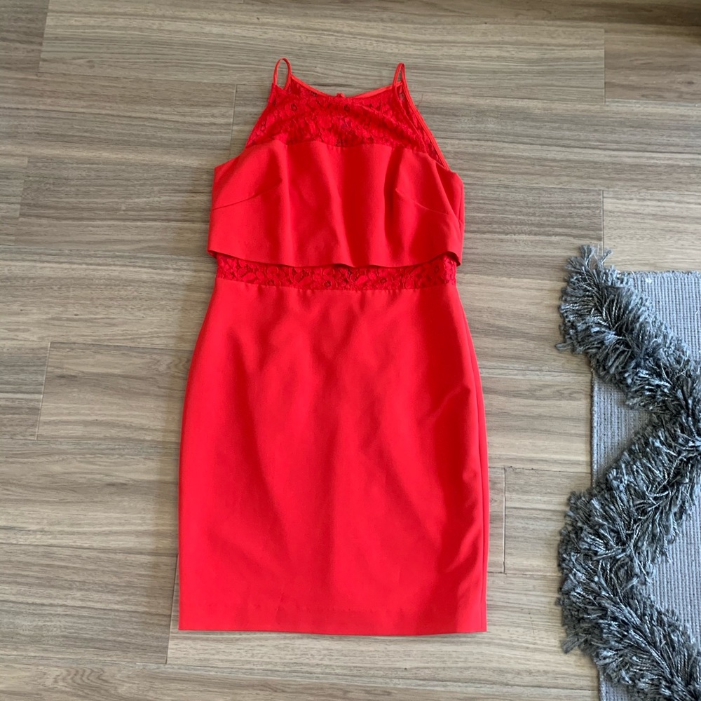 Red dress/ wedding dress NEVER WORN
